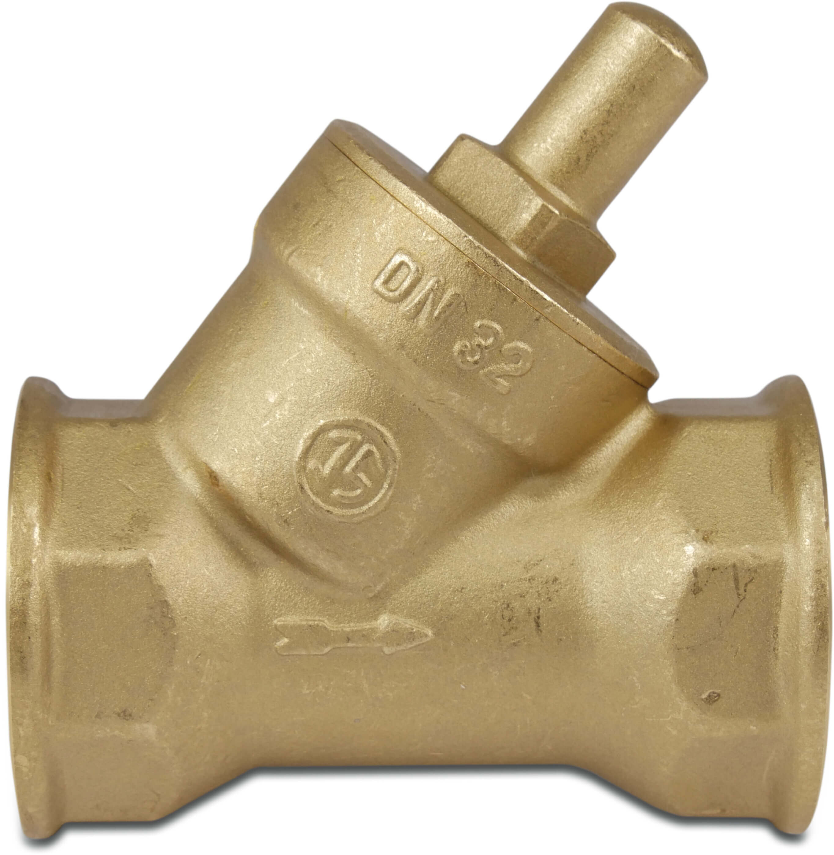 Schlösser Rückschlagventil Federbelastet Messing 1" Innengewinde 10bar DN25 Typ 425
